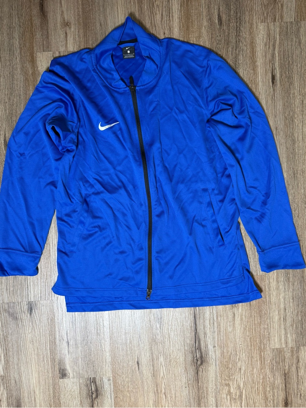 Nike Men's Royal Blue Performance Zip Jacket